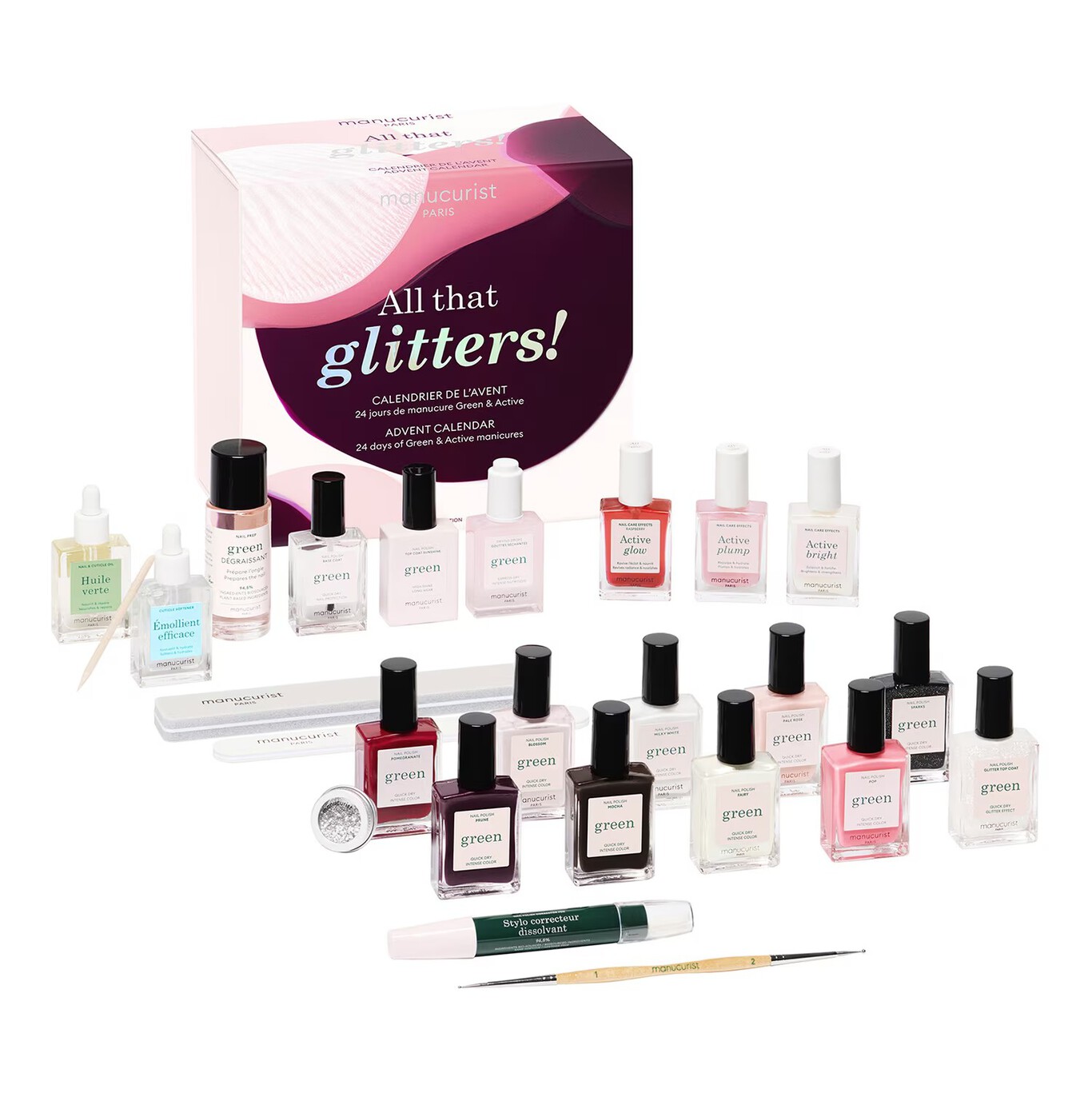 MANICURIST Green - Calendario de Adviento All that glitters 2025