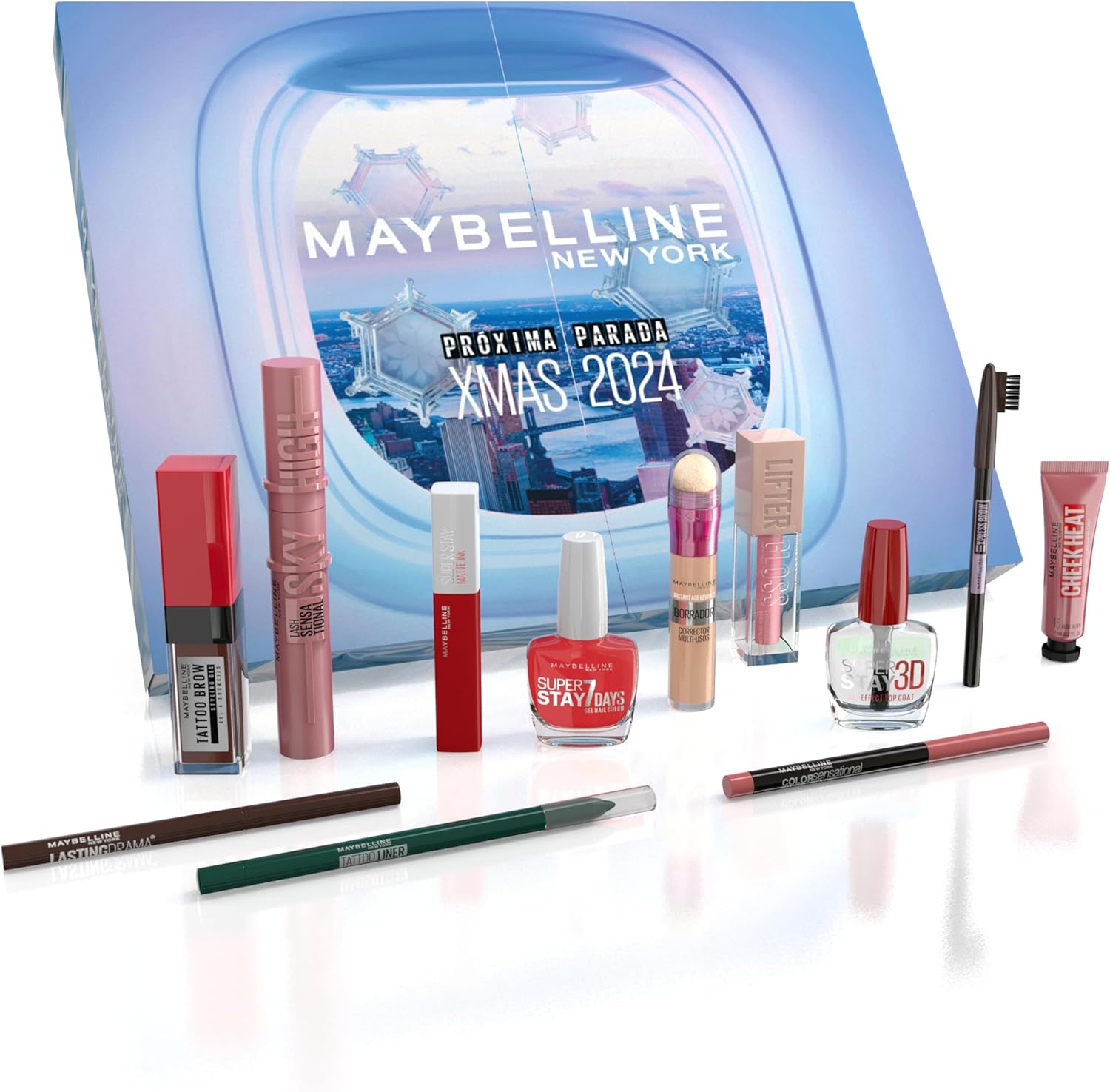 MAYBELLINE NEW YORK Calendario de Adviento 2024 Maybelline New York 2024