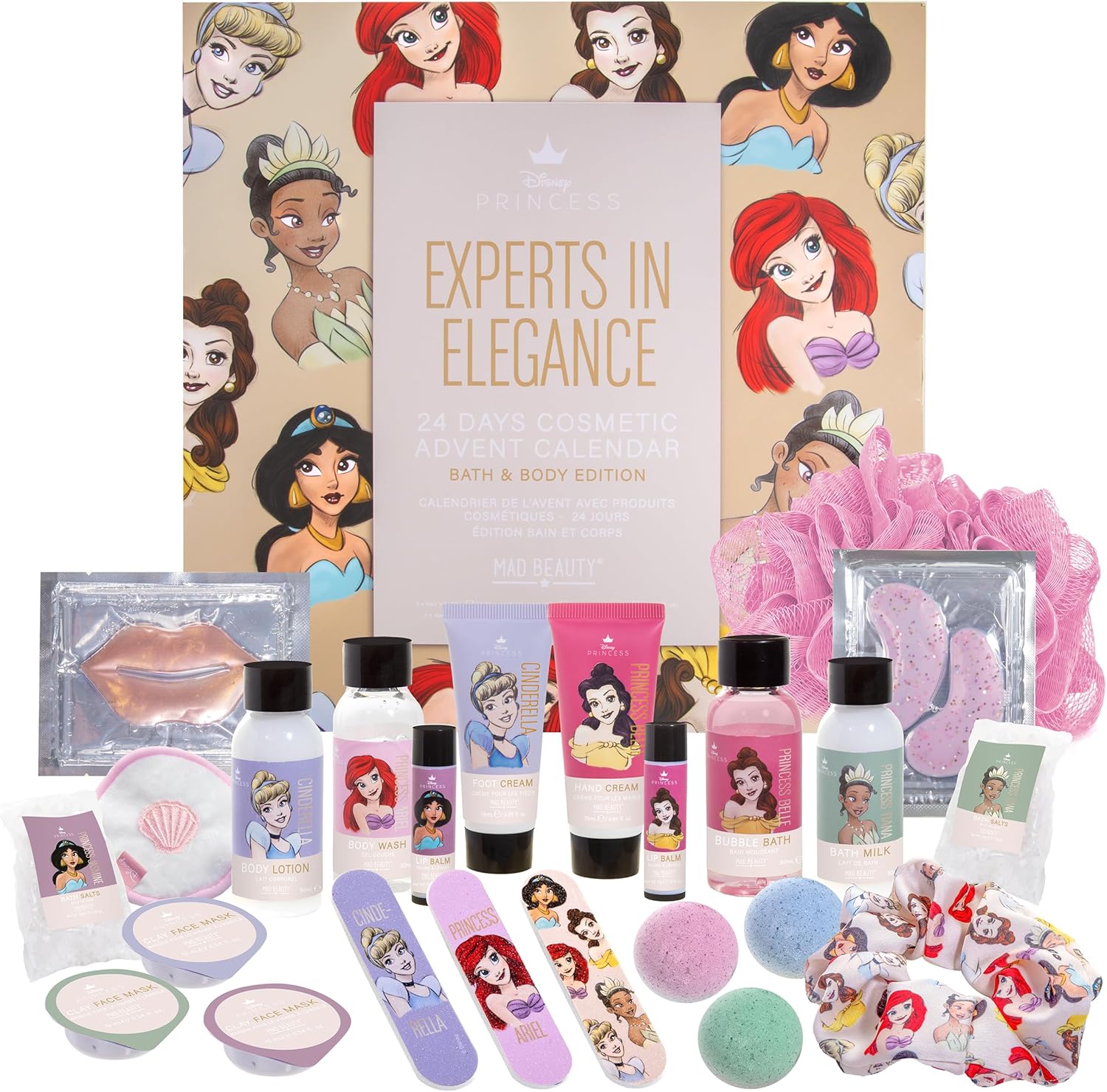 MAD BEAUTY Calendario de Adviento Disney - Princesas Disney 