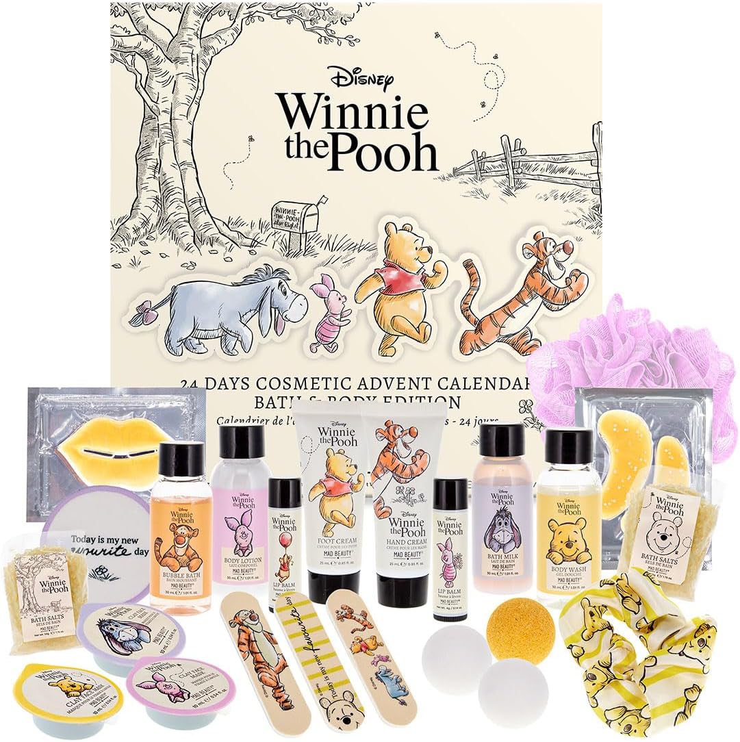 MAD BEAUTY Calendario de Adviento Disney - Winnie The Pooh 